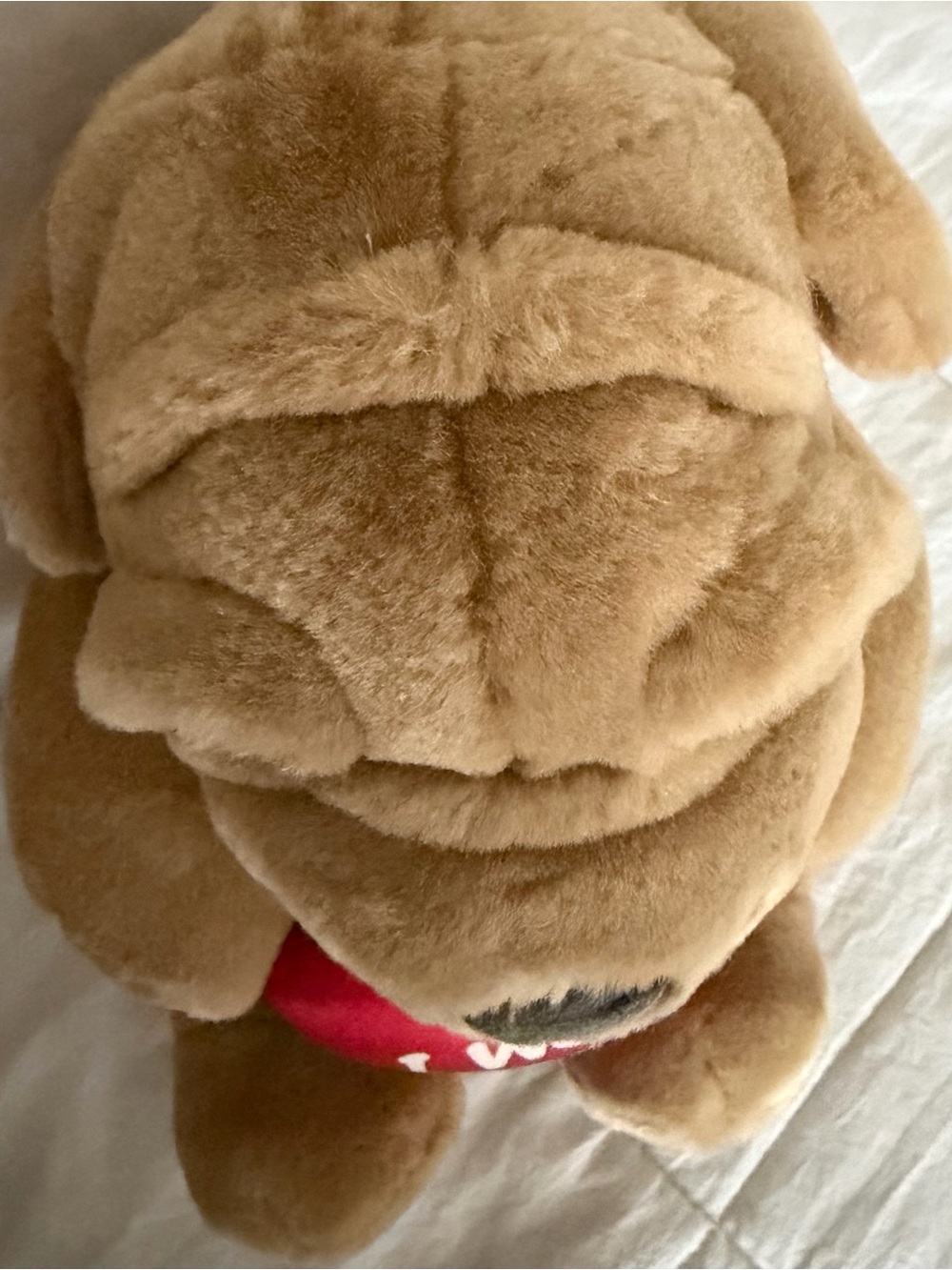 Vintage Shar Pei Puppy Plush Toy Stuffed Animal - Picture 2 of 6